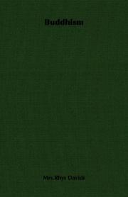 Cover of Buddhism by Caroline Augusta Foley Rhys Davids