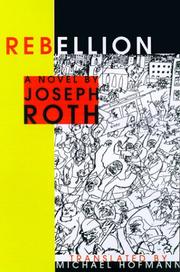 Cover of Die Rebellion by Joseph Roth