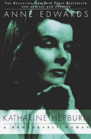 Front cover of Katharine Hepburn by Anne Edwards
