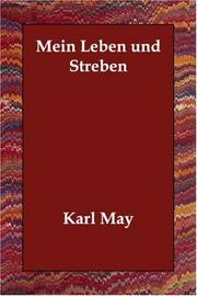 Front cover of Mein Leben und Streben by Karl May