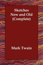 Front cover of Sketches New and Old by Mark Twain