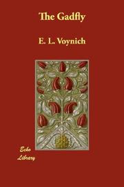 Front cover of The Gadfly by Ethel Lilian Voynich