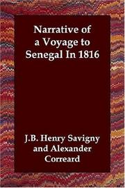 Front cover of Narrative of a Voyage to Senegal In 1816 by J.B. Henry Savigny