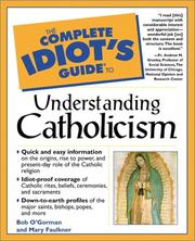 Front cover of The complete idiot's guide to understanding Catholicism by M.A., Mary Faulkner