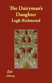 Cover of The dairyman's daughter by Legh Richmond