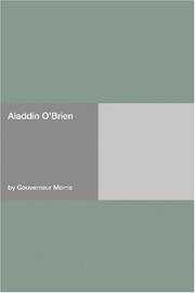 Cover of Aladdin O'Brien by Gouverneur Morris