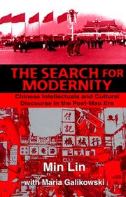 Cover of The search for modernity by Min Lin
