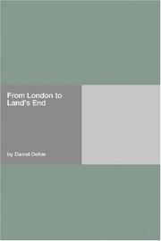 Front cover of From London to Land's End by Daniel Defoe