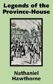 Front cover of Legends of the Province House by Nathaniel Hawthorne