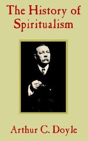 Front cover of The history of spiritualism by Arthur Conan Doyle