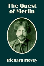 Front cover of The quest of Merlin by Richard Hovey