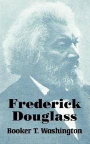 Cover of Frederick Douglass by Booker T. Washington