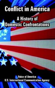 Cover of Conflict in America by Voice of America (Organization)
