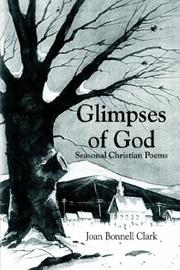 Front cover of Glimpses of God by Joan Bonnell Clark