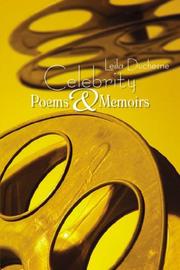 Front cover of Celebrity Poems & Memoirs by Leila Duchesne