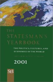Cover of The statesman's yearbook by Barry Turner