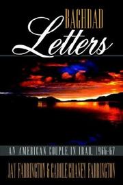 Cover of Baghdad Letters by Jay Farrington
