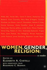Front cover of Women, Gender, Religion by Unknown