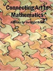 Front cover of Connecting Art to Mathematics by Hal Torrance