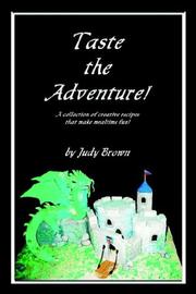 Front cover of Taste the Adventure! by Judy Brown