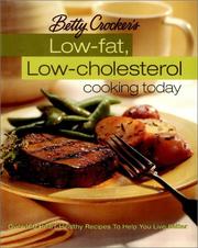 Front cover of Betty Crocker's low-fat, low-cholesterol cooking today by Betty Crocker