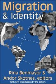 Cover of Migration & identity by Rina Benmayor