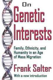 Front cover of On Genetic Interests by Frank Kemp Salter