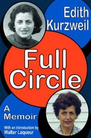 Cover of Full circle by Edith Kurzweil