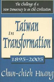 Cover of Taiwan in Transformation: 1895-2005 by Chun-chieh Huang