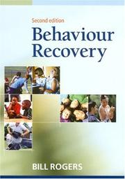 Cover of Behaviour recovery by Bill Rogers