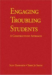 Cover of Engaging troubling students by Scot Danforth