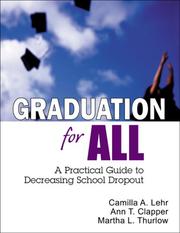 Cover of Graduation for All by Camilla A. Lehr