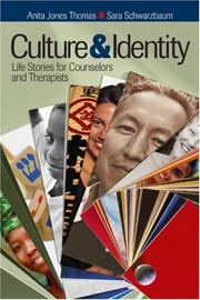 Front cover of Culture and identity by Anita Jones Thomas