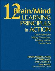 Front cover of 12 brain/mind learning principles in action by Renate Nummela Caine