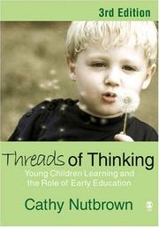 Cover of Threads of Thinking by Cathy Nutbrown