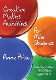 Cover of Creative Maths Activities for Able Students by Anne Price