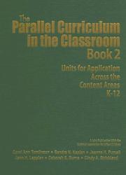 Front cover of The parallel curriculum in the classroom by Carol A. Tomlinson