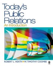 Cover of Today's public relations by Robert L. Heath