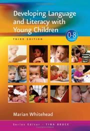 Cover of Developing Language and Literacy with Young Children by Marian R. Whitehead