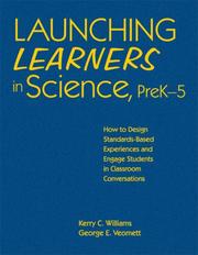 Front cover of Launching learners in science, preK-5 by Kerry C. Williams
