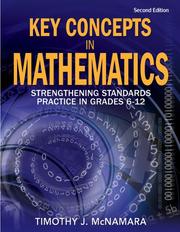Front cover of Key Concepts in Mathematics by Timothy J. McNamara