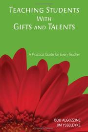Front cover of Teaching Students With Gifts and Talents by Robert Algozzine