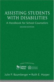 Cover of Assisting students with disabilities by Julie P Baumberger