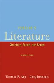 Cover of Perrine's Literature by Thomas R. Arp
