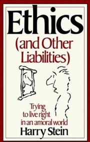Cover of Ethics (and Other Liabilities) by Harry Stein