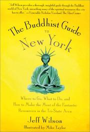 Front cover of The Buddhist guide to New York by Wilson, Jeff