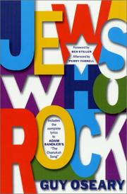 Front cover of Jews Who Rock by Guy Oseary