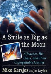 Front cover of A smile as big as the moon by Michael E. Kersjes