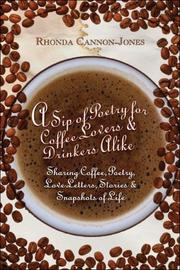 Front cover of A Sip of Poetry for Coffee Lovers & Drinkers Alike by Rhonda Cannon-Jones