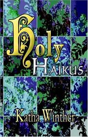 Cover of Holy Haikus by Katha Winther